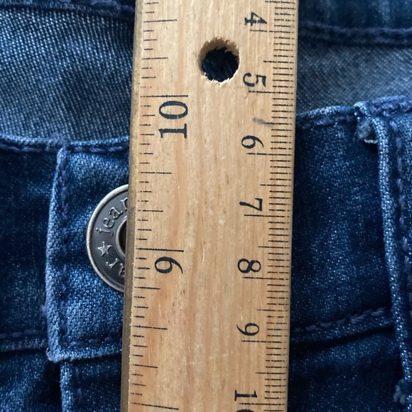 Ladies Size 8 Average Jean Star Dark Denim Jeans - Picture 13 of 16